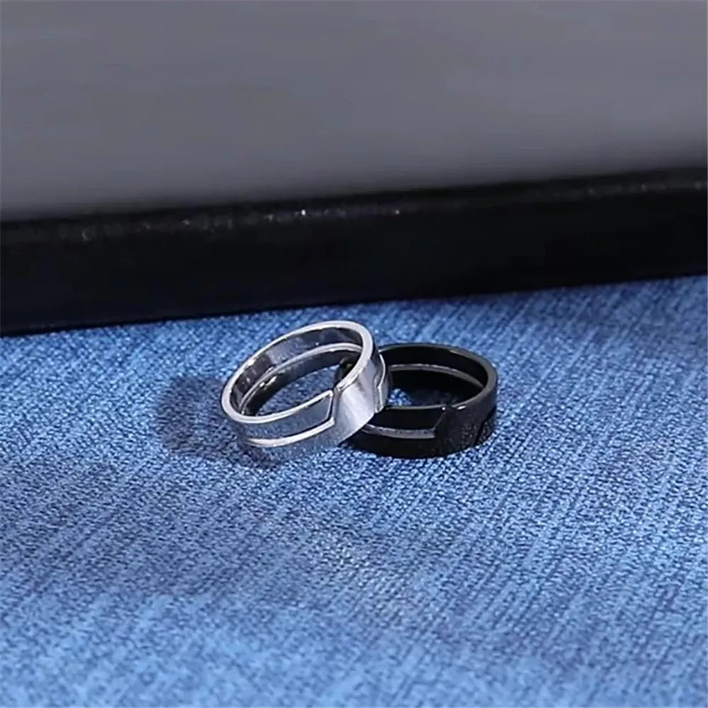 Bague Minimaliste en Acier Inoxydable – Élégance Intemporelle