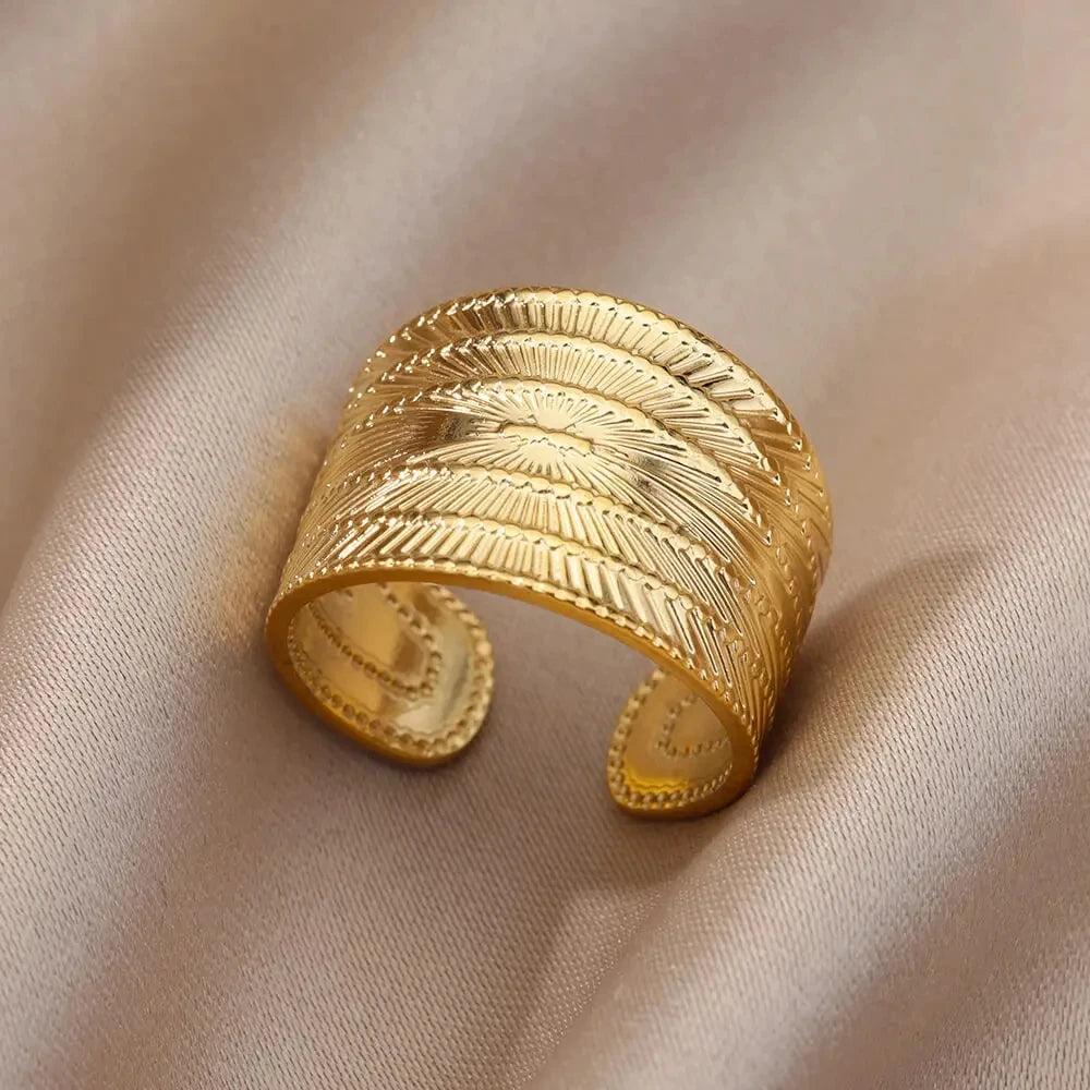Bague Luxe en Acier Inoxydable 316L