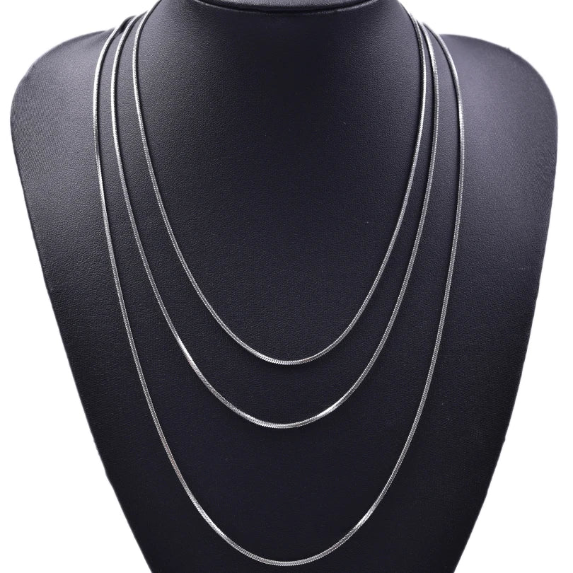 Collier Chaîne Serpent en Acier Inoxydable 316L