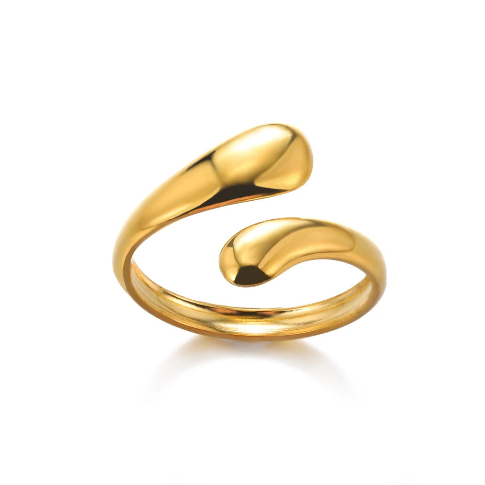 Bague Luxe en Acier Inoxydable 316L