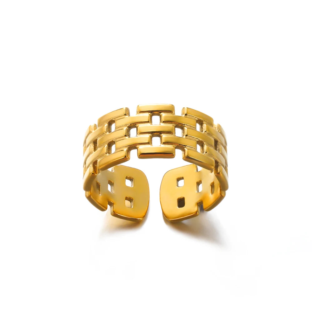 Bague Luxe en Acier Inoxydable 316L