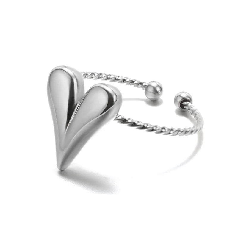 Bague Luxe en Acier Inoxydable 316L