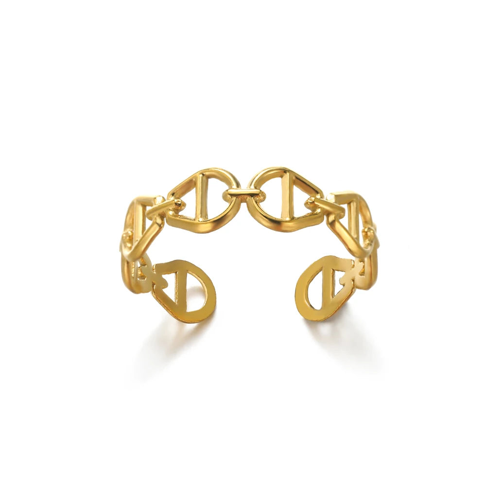 Bague Luxe en Acier Inoxydable 316L