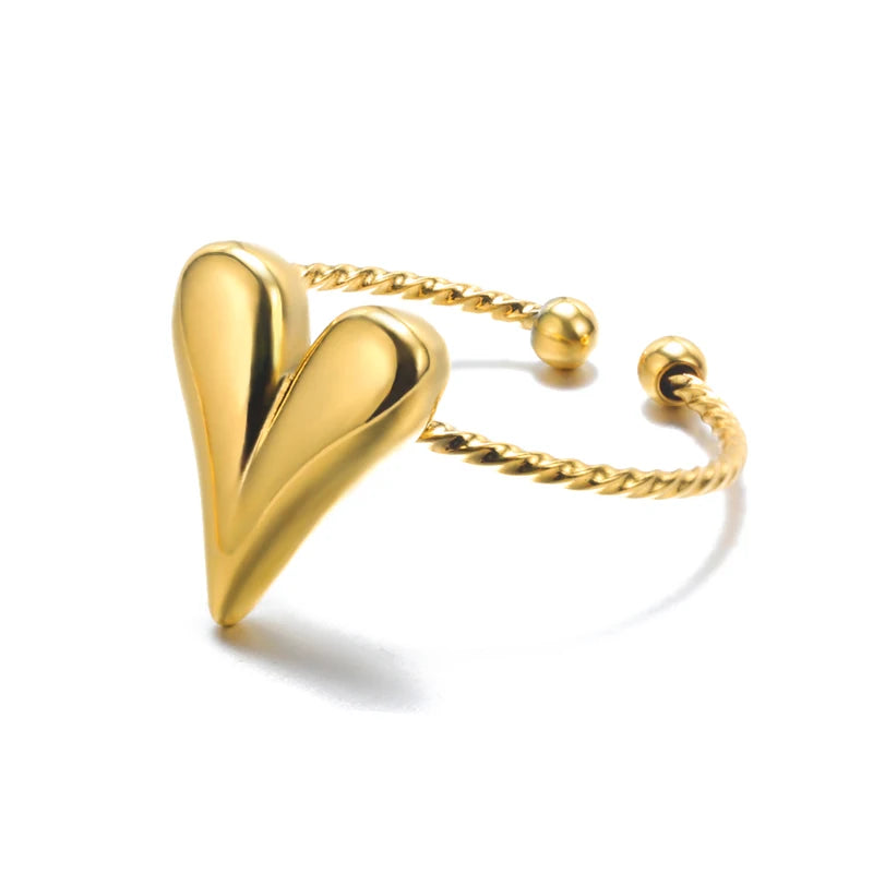 Bague Luxe en Acier Inoxydable 316L