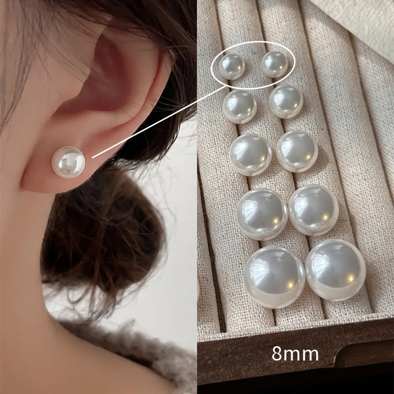 Boucles d’Oreilles Perles Élégance en Argent 925 ⭐