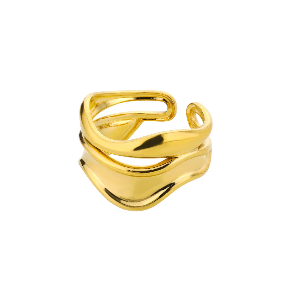 Bague Luxe en Acier Inoxydable 316L