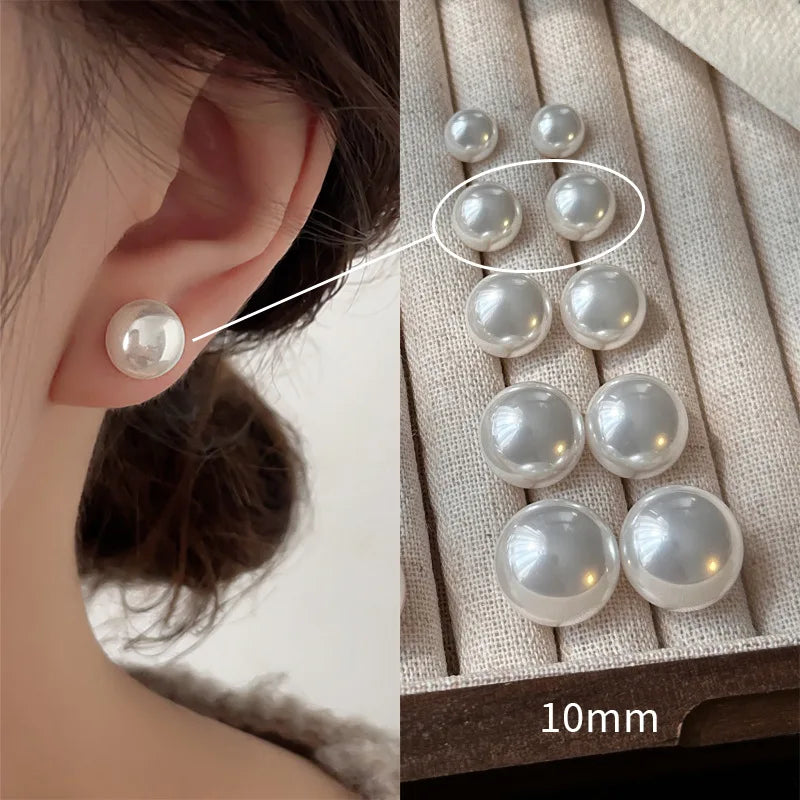 Boucles d’Oreilles Perles Élégance en Argent 925 ⭐