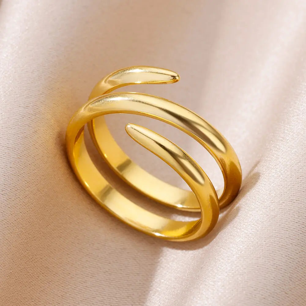 Bague Luxe en Acier Inoxydable 316L