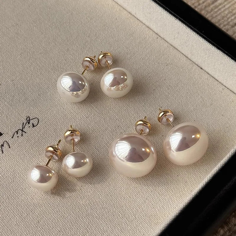 Boucles d’Oreilles Perles Élégance en Argent 925 ⭐